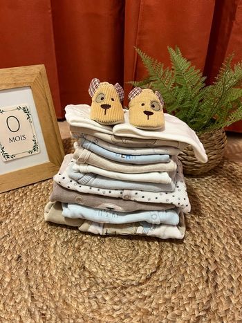 Lot garçon Naissance / 0 mois TBE 