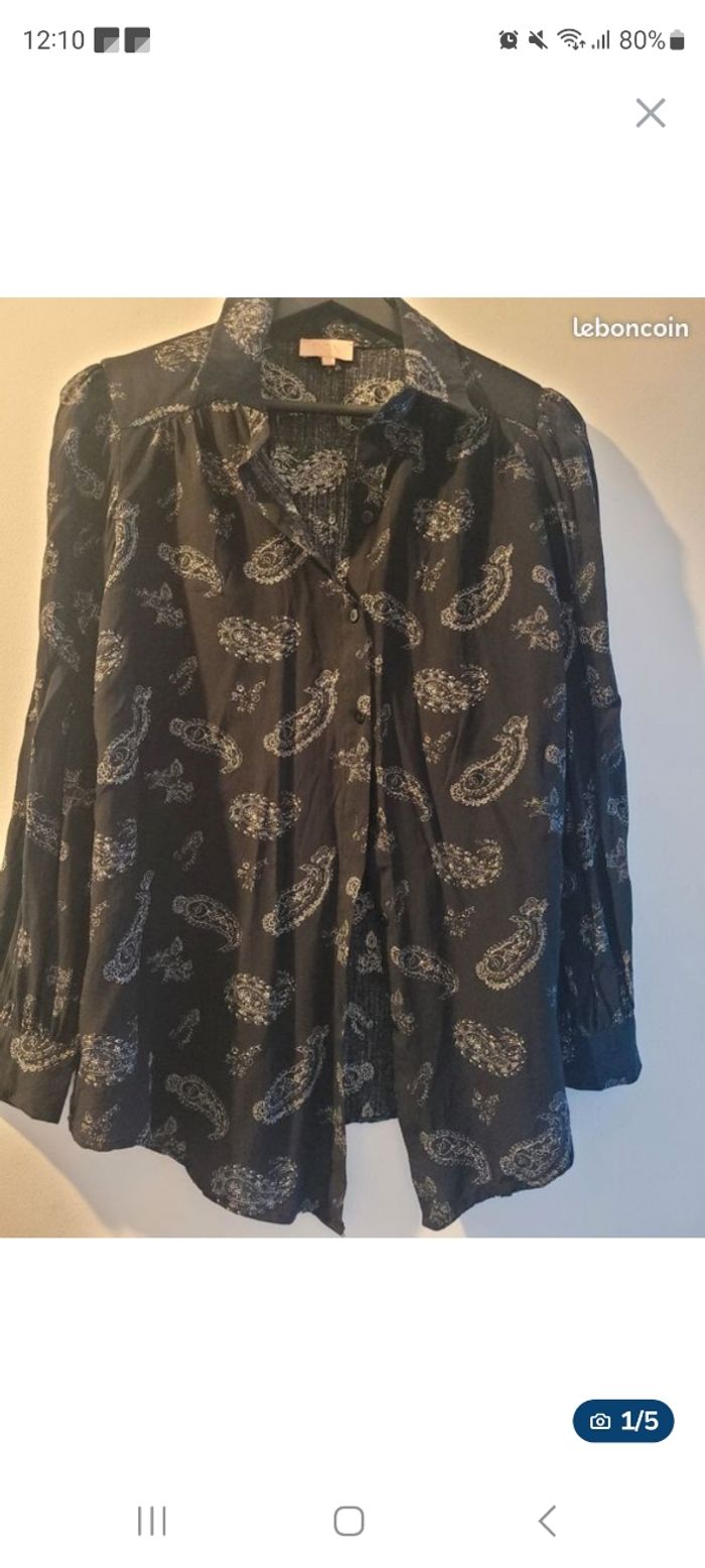 Chemise imprimé femme GOA-Taille M(38)