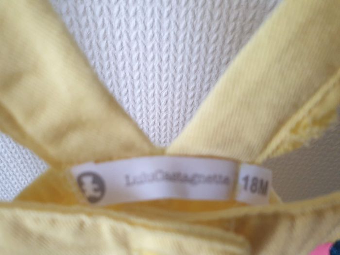 Robe jaune citron - T18M - Gémo/Lulu Castagnette - photo numéro 4