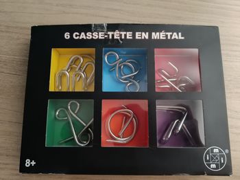 Jeux de casse tête en métal