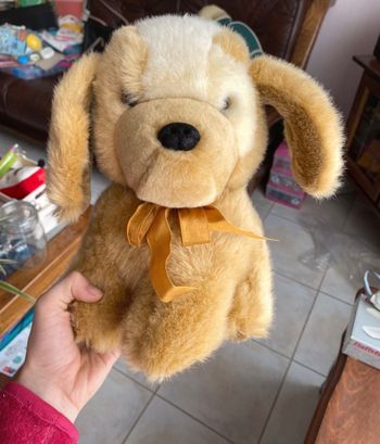 Peluche chien.