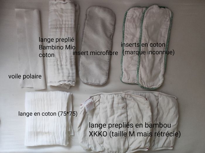 Kit découverte couches lavables (différents systèmes + inserts) - photo numéro 2