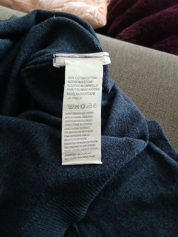 Pull en coton maille fine - photo numéro 4