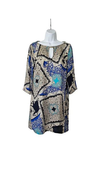 robe mini Zara Basic bleu taille M
