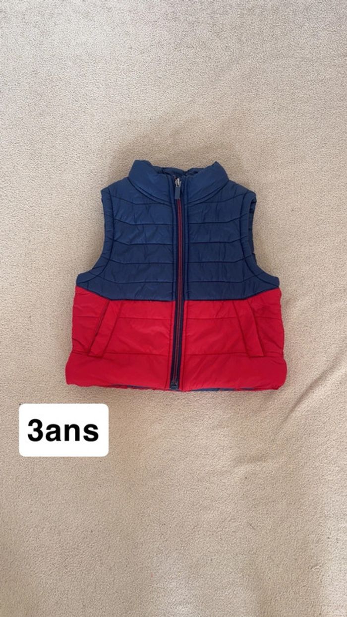 Doudoune sans manche 3ans