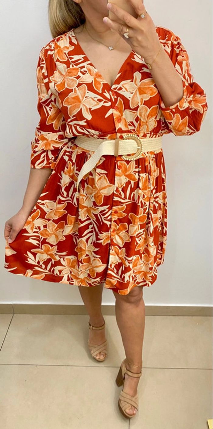 Robe fluide imprimée - photo numéro 3