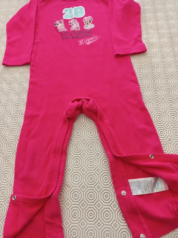 Pyjama Disney 23 mois rose fushia - photo numéro 7