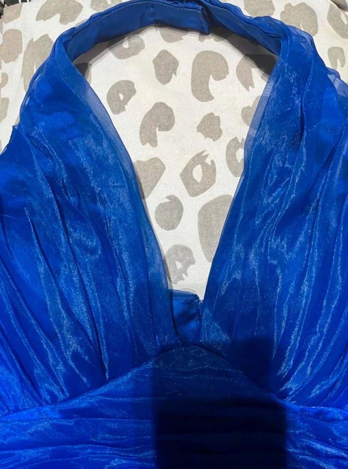 Robe  de  cérémonie  mariage  bleu roi M  38  femme - photo numéro 8