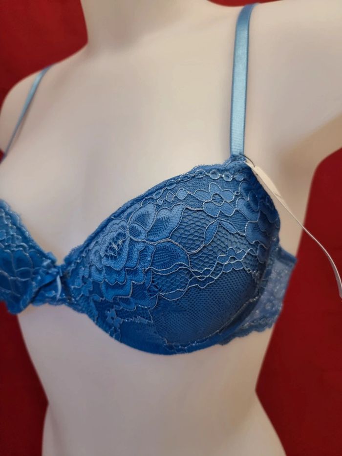 Manoukian soutien gorge bleu * 85C * - photo numéro 4