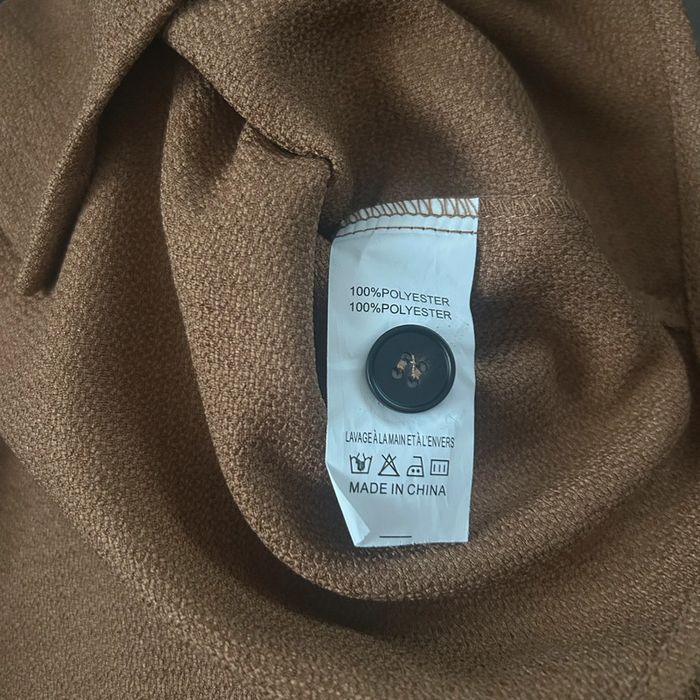 Surchemise élégante Lili & Lala Taille M couleur Camel - photo numéro 12