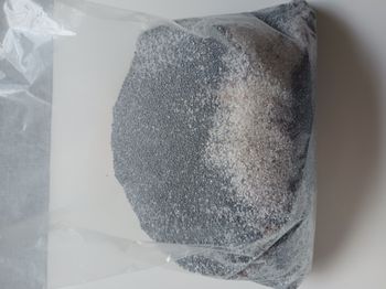 sable fin de deco gris argenté et blanc Casa