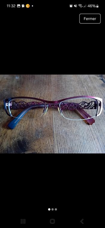 Monture lunette femme