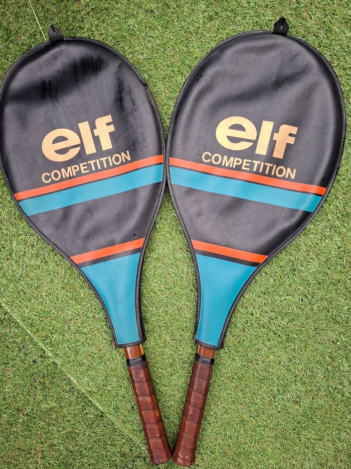 Raquettes de tennis vintage elf competition - photo numéro 2