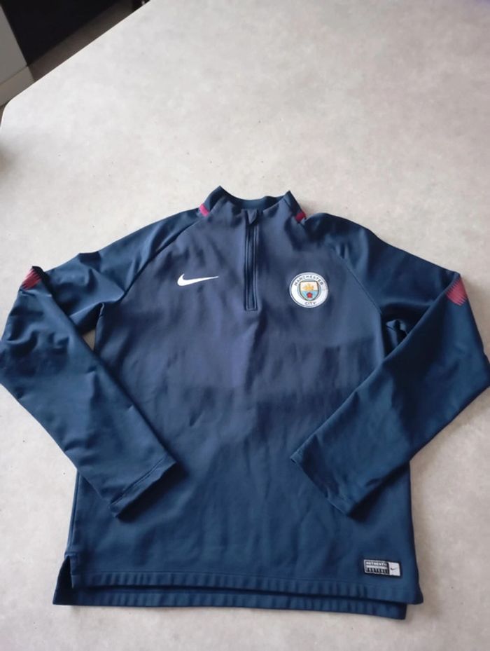 Maillot foot Manchester city taille L enfant