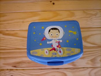 Boîte à goûter IRIS Barcelona – Thème Astronaute – Avec séparateur