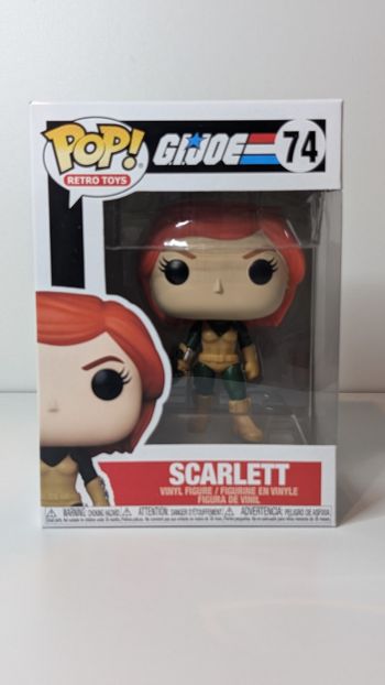 [Funko pop] G.I.Joe/Scarlett n°74