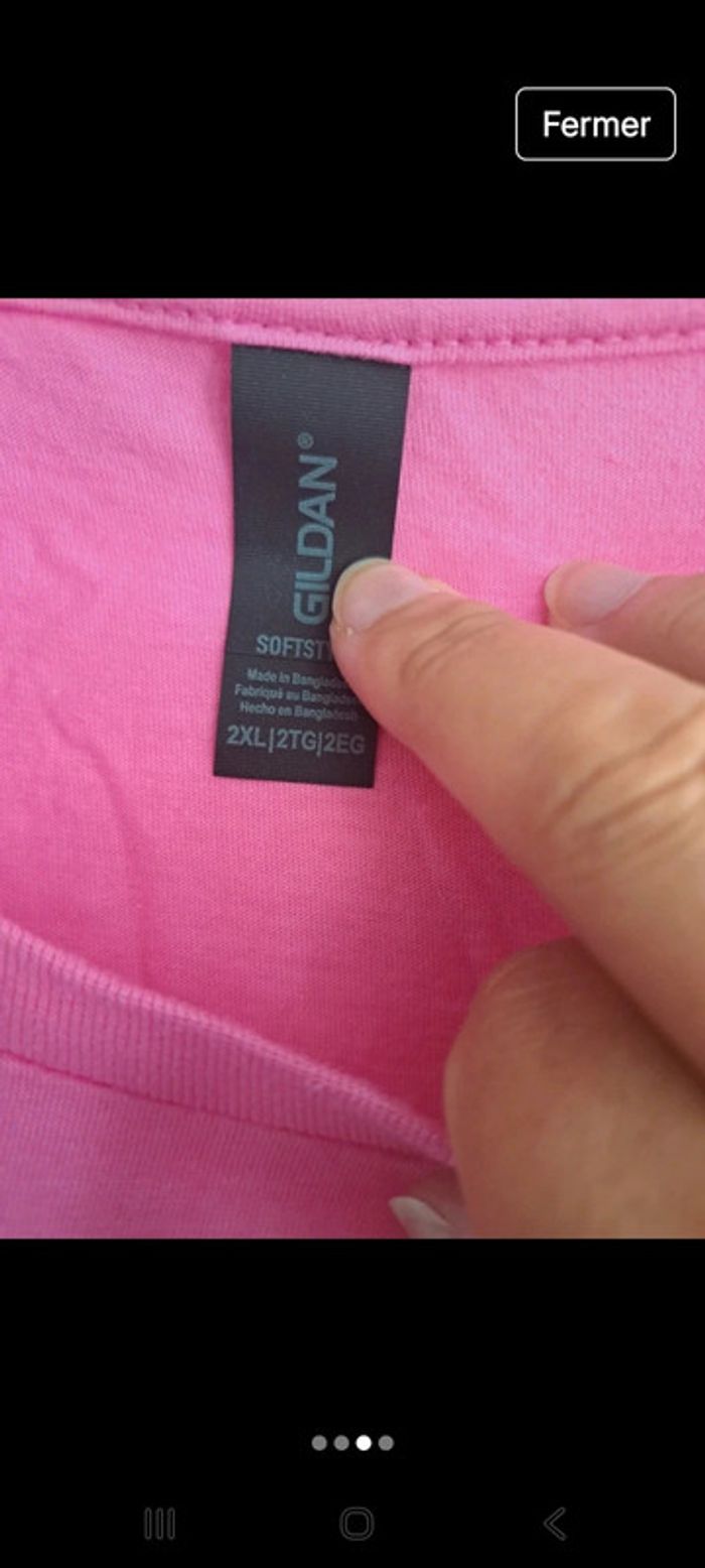 T shirt publicitaire Ricard Gildan 2XL - photo numéro 3