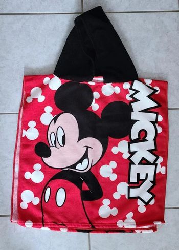 Cape de bain enfant microfibre Mickey