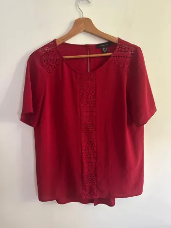 T-shirt rouge taille 40, primark