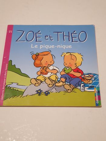 Zoé et Theo : le pique-nique