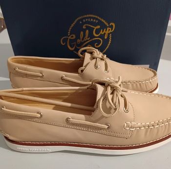 Chaussures femme bateaux Sperry Gold cup taille 43,5 En cuir