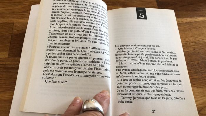 Livre parfait état L'école Hantée - r.l. stine chair de poule - photo numéro 3