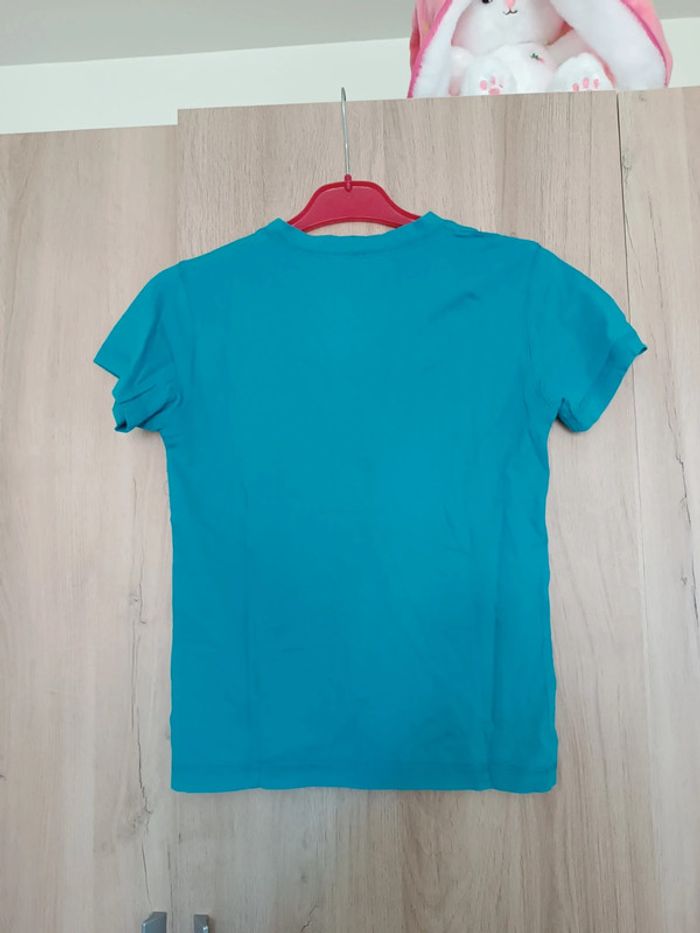 T-shirt bleu taille 36 femme - photo numéro 5