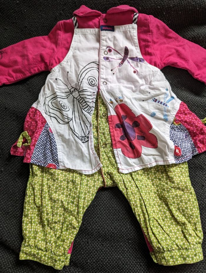 Combinaison - Catimini - 1 mois - photo numéro 3