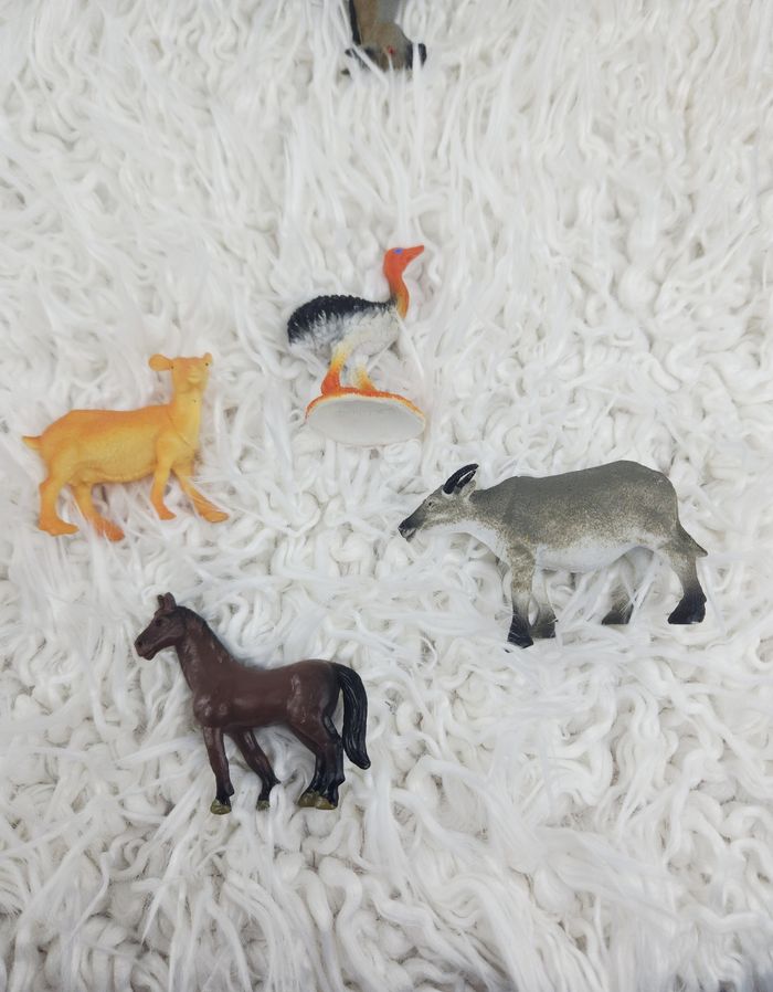 Lot de 25 figurines animaux de la Ferme marque Oxybul 🎅 - photo numéro 4