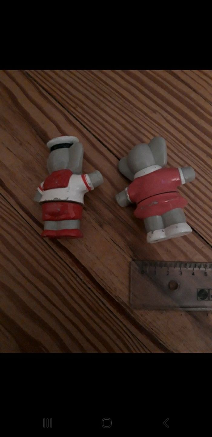 Lot de 2 figurines Babar - photo numéro 5