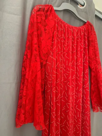 robe longues rouge