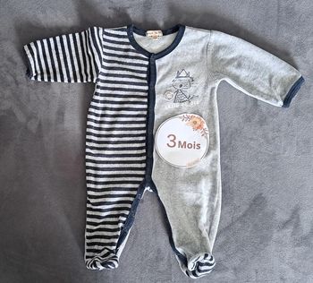 Pijama bébé 3mois