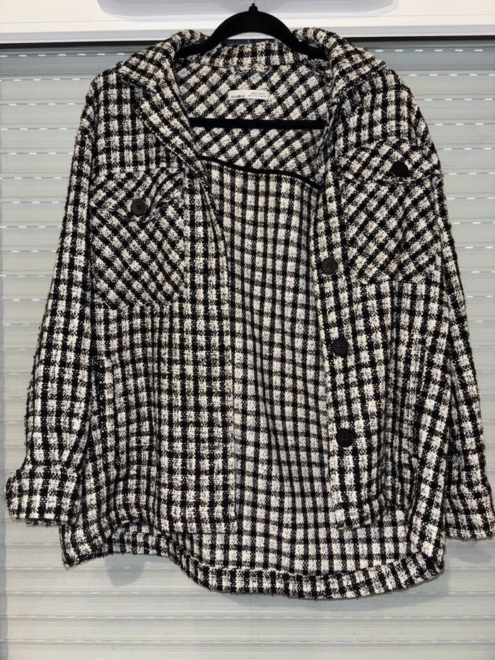 veste / surchemise à carreaux