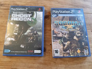 Lot de 2 jeux PS2