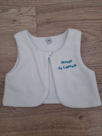 Gilet sans manches 6 mois