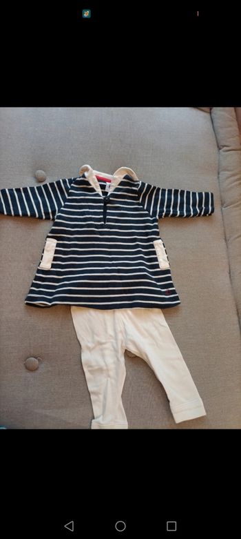 Ensemble fille petit bateau