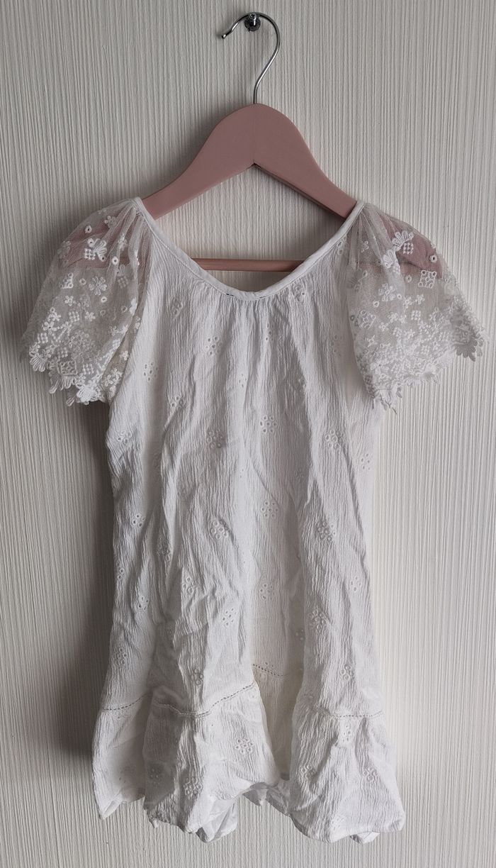 Robe dentelle IKKS - Fille - photo numéro 2