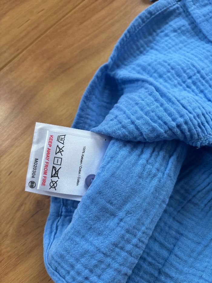 Neuf robe bleu / bel & bo / 6 mois - 68 cm - photo numéro 5