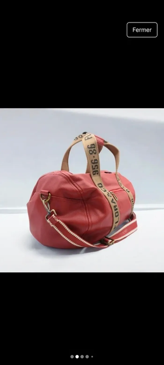 Ensemble valise cabine incassable et sac de voyage flora & co neufs - photo numéro 5