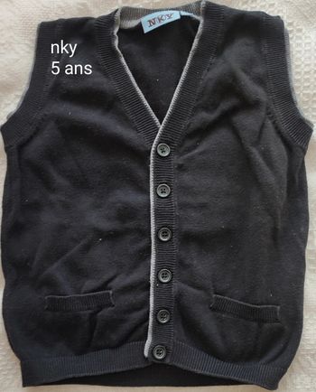 Gilet fin nky 5 ans