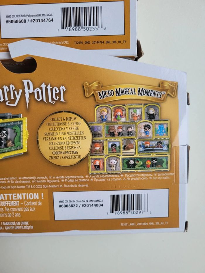 Lot de 2 Micro Magical Moments Harry Potter neufs - photo numéro 8