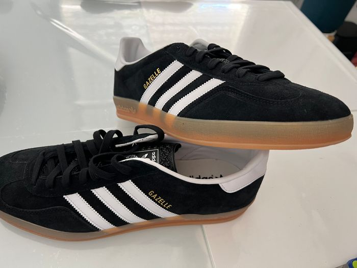 Adidas Gazelle Indoor Black/White - Taille 47 1/3 - photo numéro 3