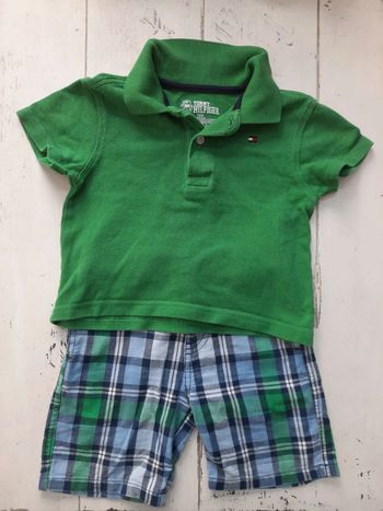 Ensemble polo et short Tommy Hilfiger