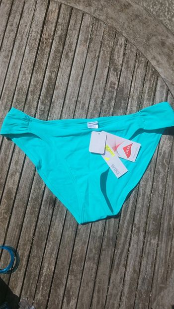 Bas de maillot de bain turquoise Wiki 42