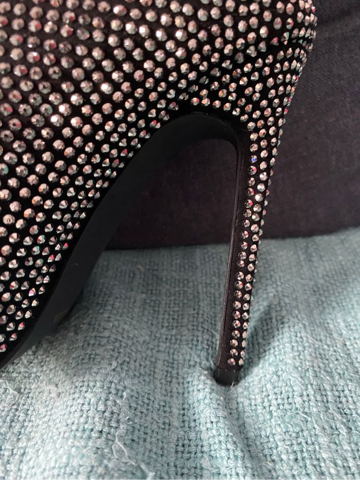 Bottes à talons strass - photo numéro 2