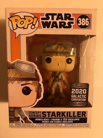 Funko Pop Star Wars Starkiller 386 Galactic Convention 2020