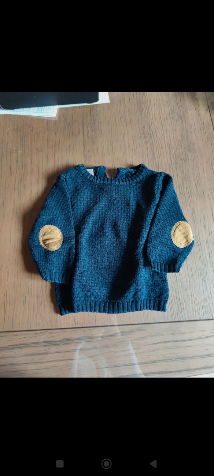 Lot de 2 pulls 6 mois - photo numéro 2