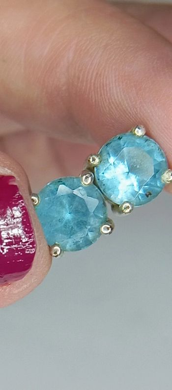 Clous turquoise vintage