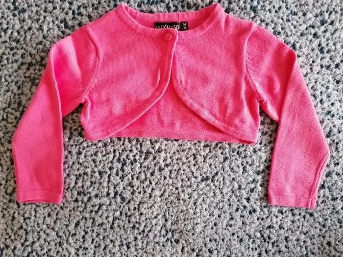 Gilet bolero fille taille 9 mois