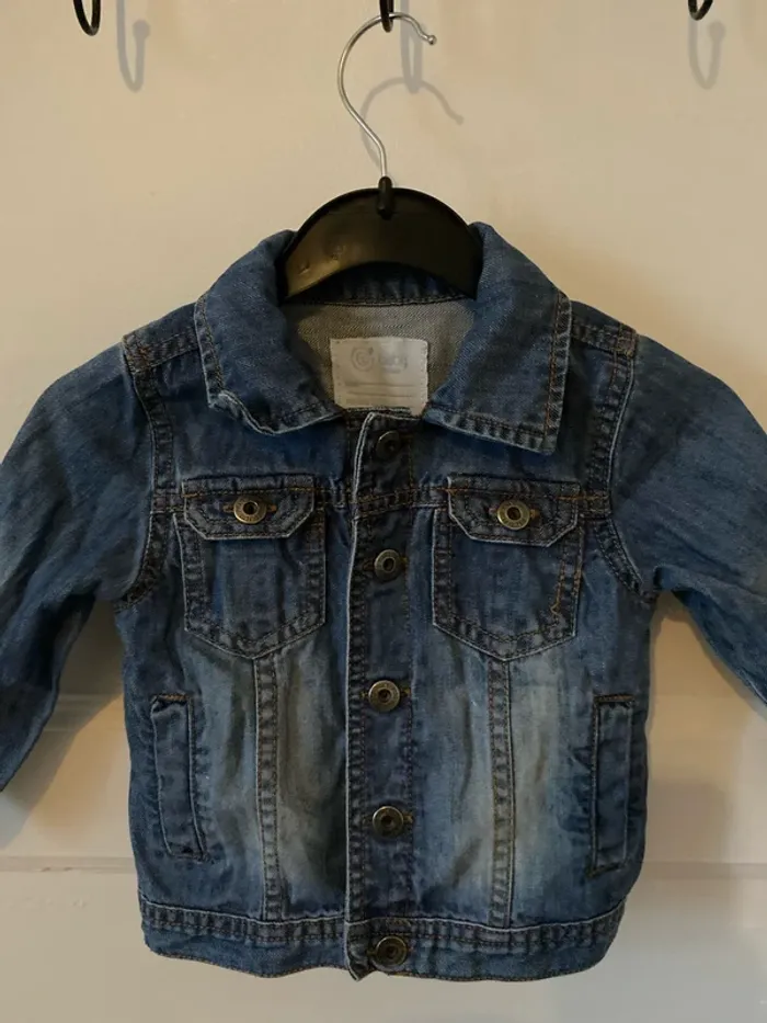 Veste en jean 6 mois - photo numéro 4